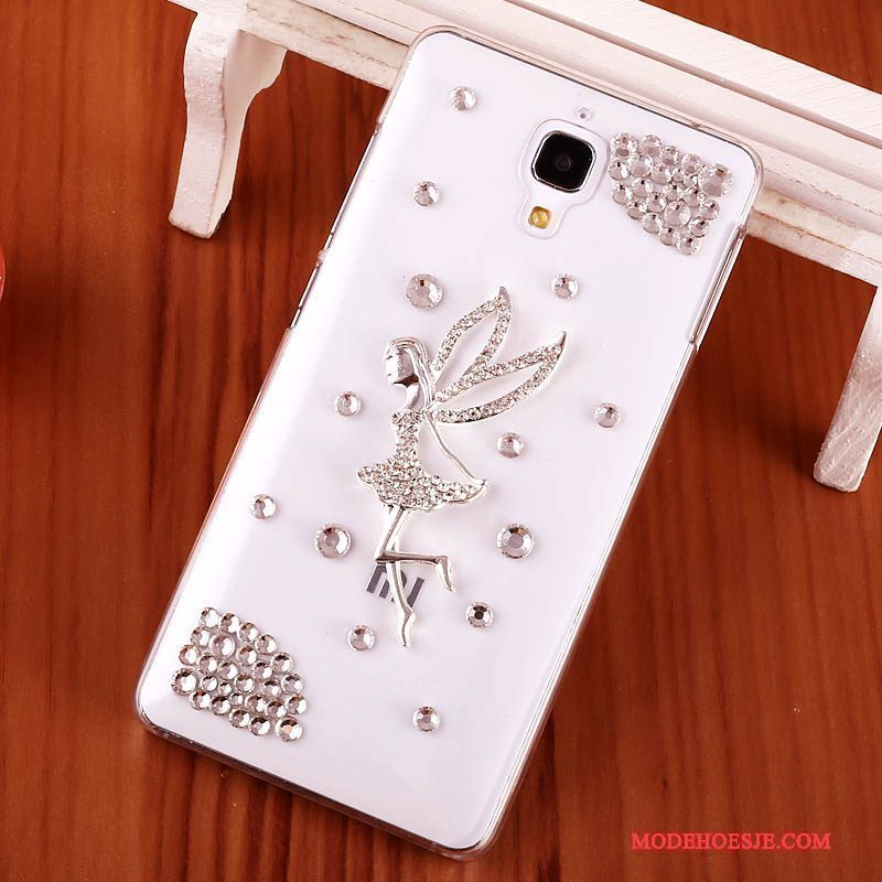 Hoesje Mi 4 Strass Trend Hard, Hoes Mi 4 Bescherming Telefoon Mini