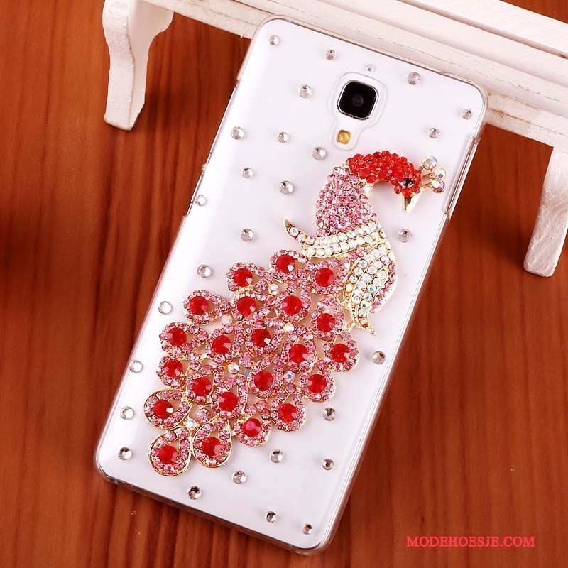 Hoesje Mi 4 Strass Trend Hard, Hoes Mi 4 Bescherming Telefoon Mini