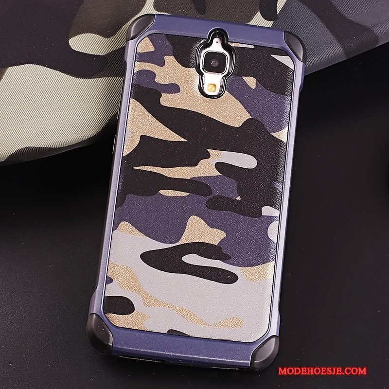 Hoesje Mi 4 Zakken Camouflage Mini, Hoes Mi 4 Bescherming Telefoon Ring