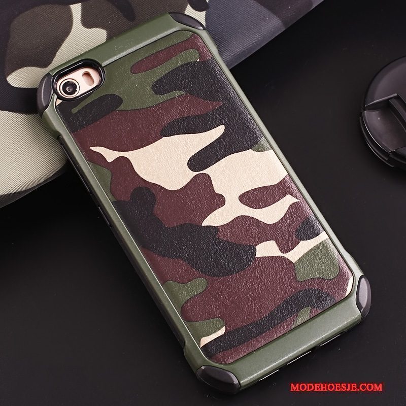 Hoesje Mi 5 Siliconen Telefoon Groen, Hoes Mi 5 Bescherming Mini Camouflage