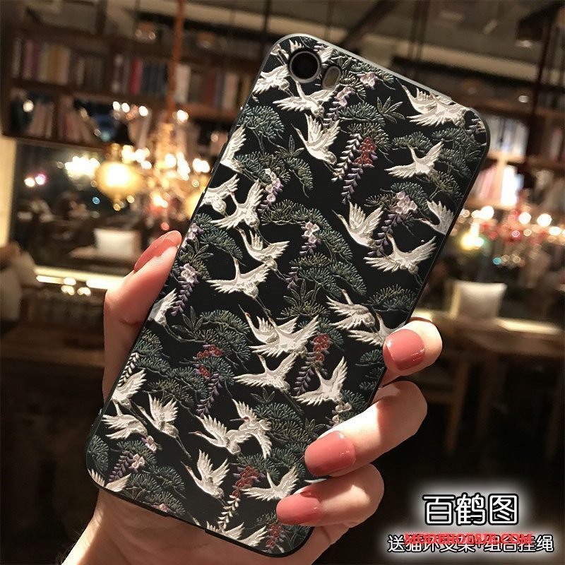 Hoesje Mi 5 Siliconen Trendtelefoon, Hoes Mi 5 Zakken Hanger Wind