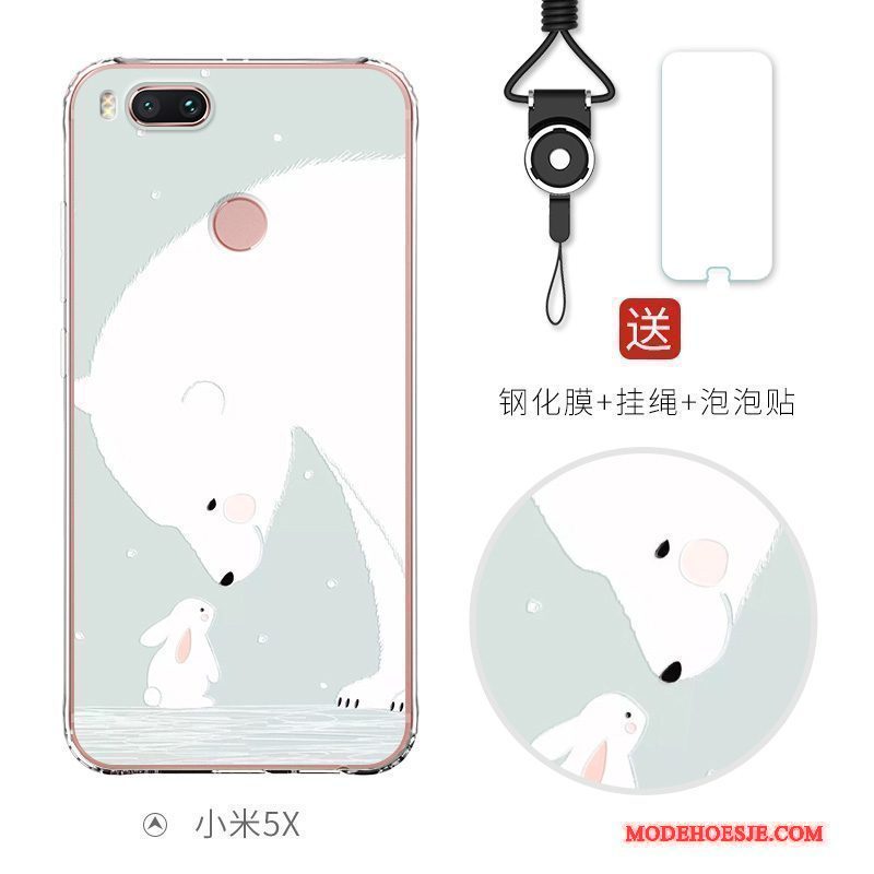 Hoesje Mi 5x Kleur Telefoon Anti-fall, Hoes Mi 5x Spotprent Persoonlijk Mooie