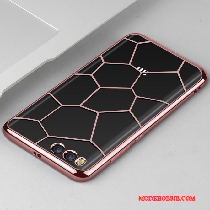 Hoesje Mi 6 Scheppend Telefoon Trendy Merk, Hoes Mi 6 Siliconen Anti-fall Goud