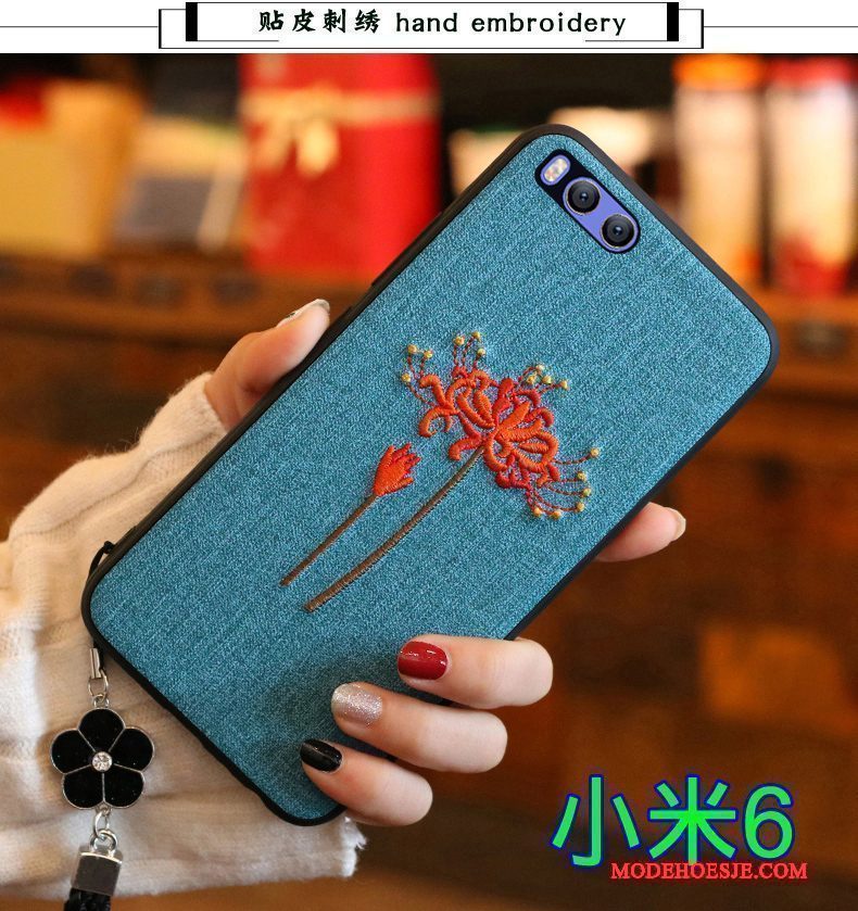 Hoesje Mi 6 Zacht Telefoon Grijs, Hoes Mi 6 Bescherming Mini Rood