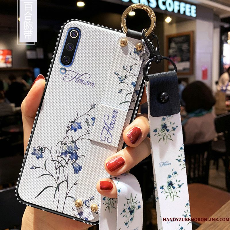 Hoesje Mi 9 Lite Zacht Tempererentelefoon, Hoes Mi 9 Lite Zakken Schrobben Anti-fall