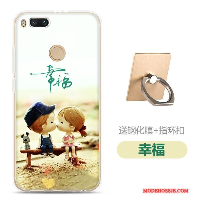 Hoesje Mi A1 Zakken Anti-fall Schrobben, Hoes Mi A1 Kleur Telefoon Dun