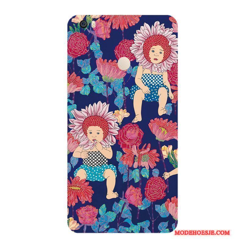 Hoesje Mi Max 2 Bescherming Persoonlijk Kleur, Hoes Mi Max 2 Zakken Wind Bloemen