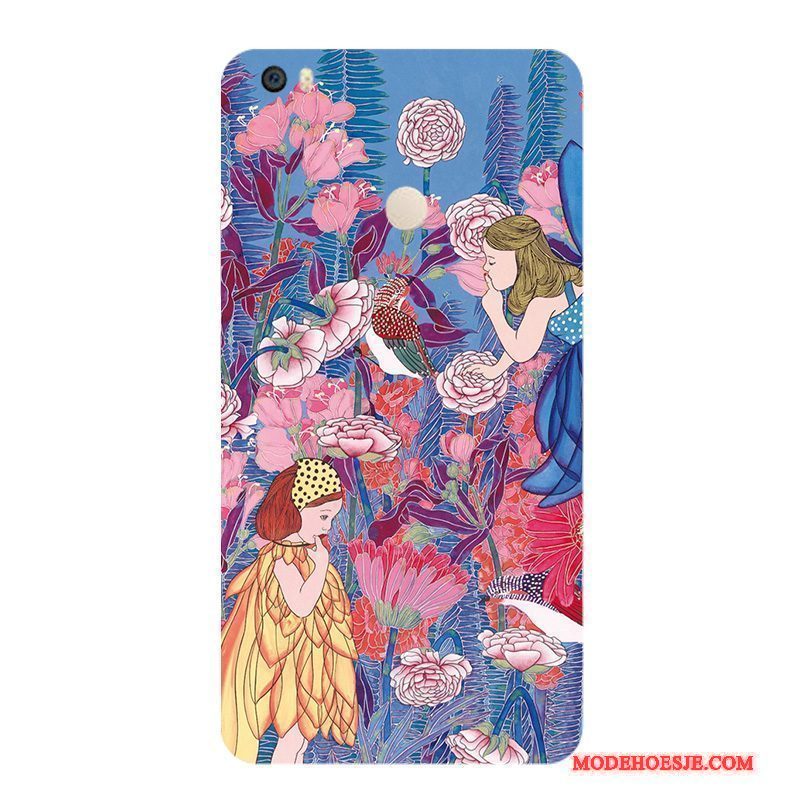 Hoesje Mi Max 2 Bescherming Persoonlijk Kleur, Hoes Mi Max 2 Zakken Wind Bloemen