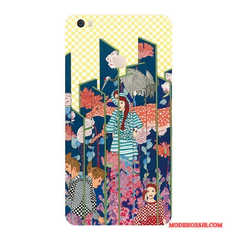 Hoesje Mi Max 2 Bescherming Persoonlijk Kleur, Hoes Mi Max 2 Zakken Wind Bloemen