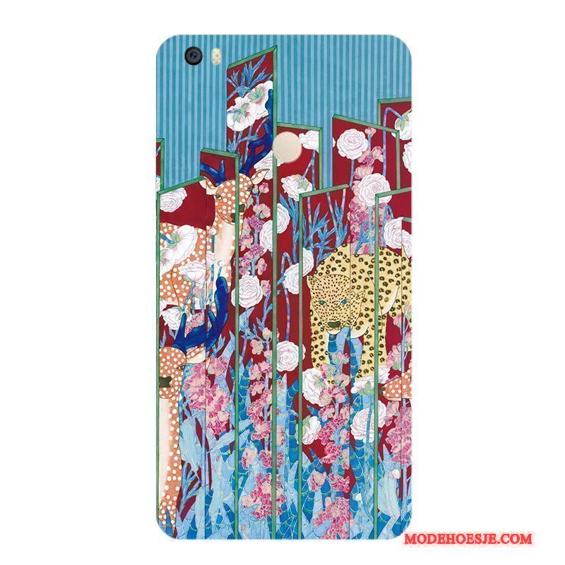 Hoesje Mi Max 2 Bescherming Persoonlijk Kleur, Hoes Mi Max 2 Zakken Wind Bloemen