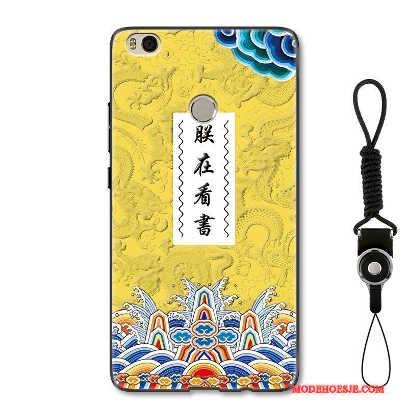 Hoesje Mi Max 2 Scheppend Anti-fall Grappig, Hoes Mi Max 2 Bescherming Chinese Stijl Mini