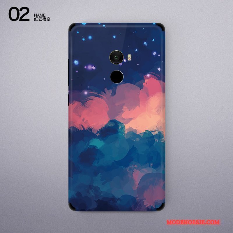 Hoesje Mi Mix 2 Bescherming Achterklep Gekleurde, Hoes Mi Mix 2 Kleur Skärmskydd Mini