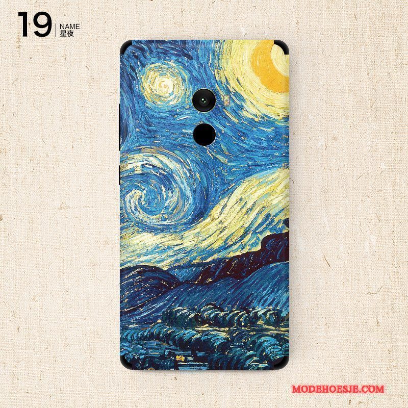 Hoesje Mi Mix 2 Bescherming Achterklep Gekleurde, Hoes Mi Mix 2 Kleur Skärmskydd Mini