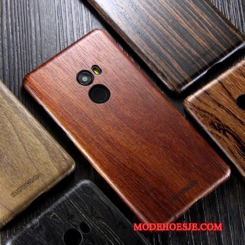 Hoesje Mi Mix 2 Hout Dun Mini, Hoes Mi Mix 2 Bescherming Massief Hout Trendy Merk