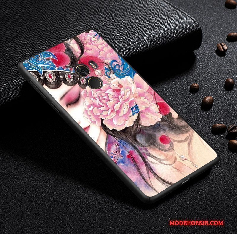 Hoesje Mi Mix 2 Scheppend Persoonlijk Driedimensionaal, Hoes Mi Mix 2 Zakken Chinese Stijl Mini