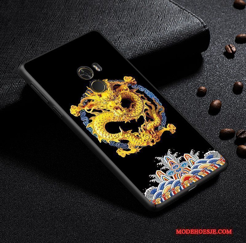 Hoesje Mi Mix 2 Scheppend Persoonlijk Driedimensionaal, Hoes Mi Mix 2 Zakken Chinese Stijl Mini