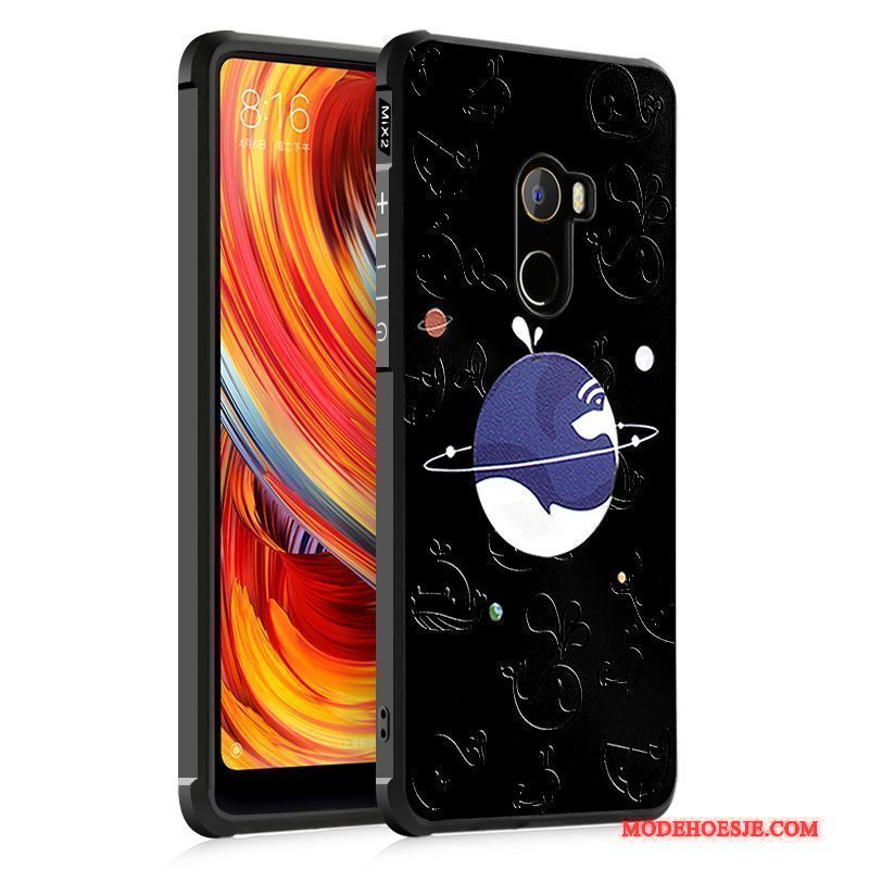 Hoesje Mi Mix 2 Zacht Persoonlijk Trend, Hoes Mi Mix 2 Zakken Minitelefoon