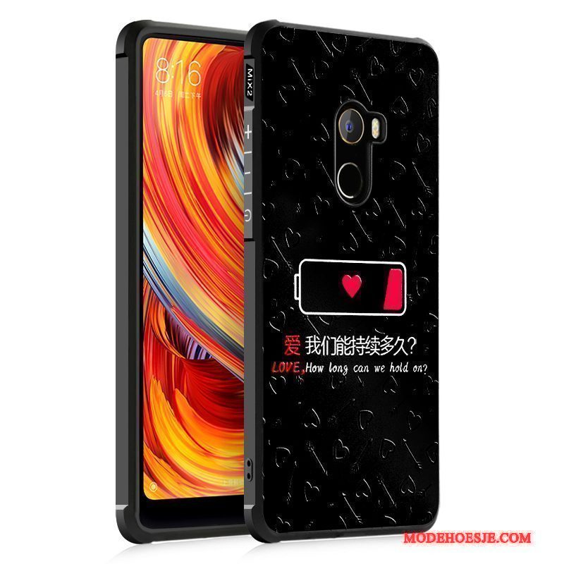 Hoesje Mi Mix 2 Zacht Persoonlijk Trend, Hoes Mi Mix 2 Zakken Minitelefoon