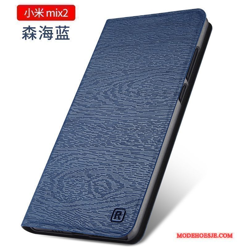 Hoesje Mi Mix 2 Zakken Goud Anti-fall, Hoes Mi Mix 2 Bescherming Telefoon Mini