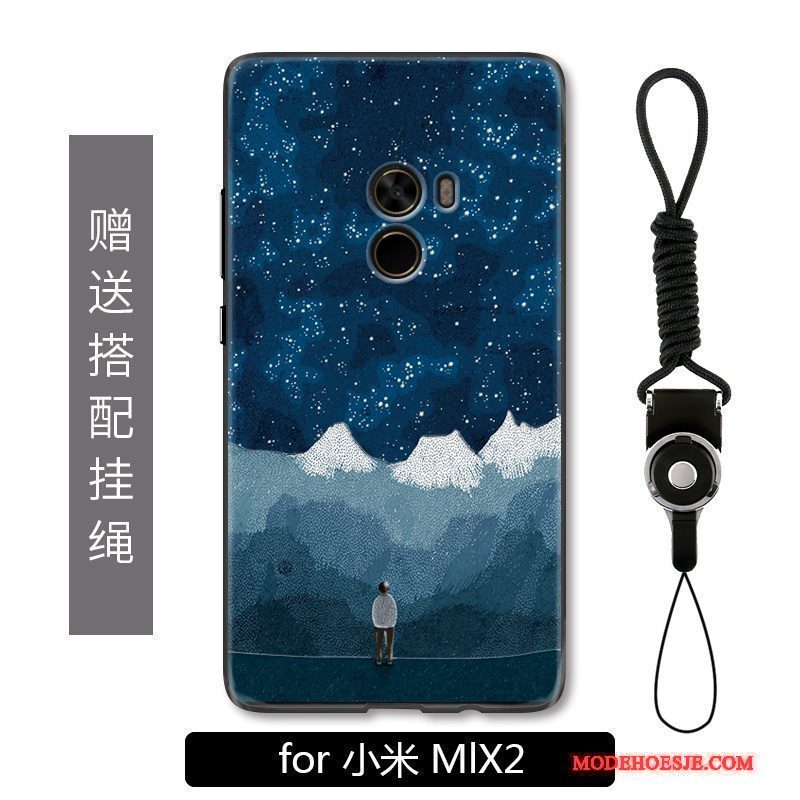 Hoesje Mi Mix 2 Zakken Persoonlijk Mini, Hoes Mi Mix 2 Bescherming Anti-falltelefoon