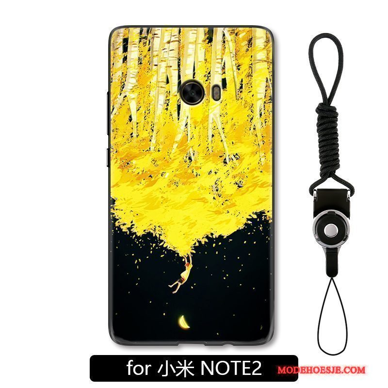 Hoesje Mi Note 2 Scheppend Trend Anti-fall, Hoes Mi Note 2 Zakken Mini Persoonlijk