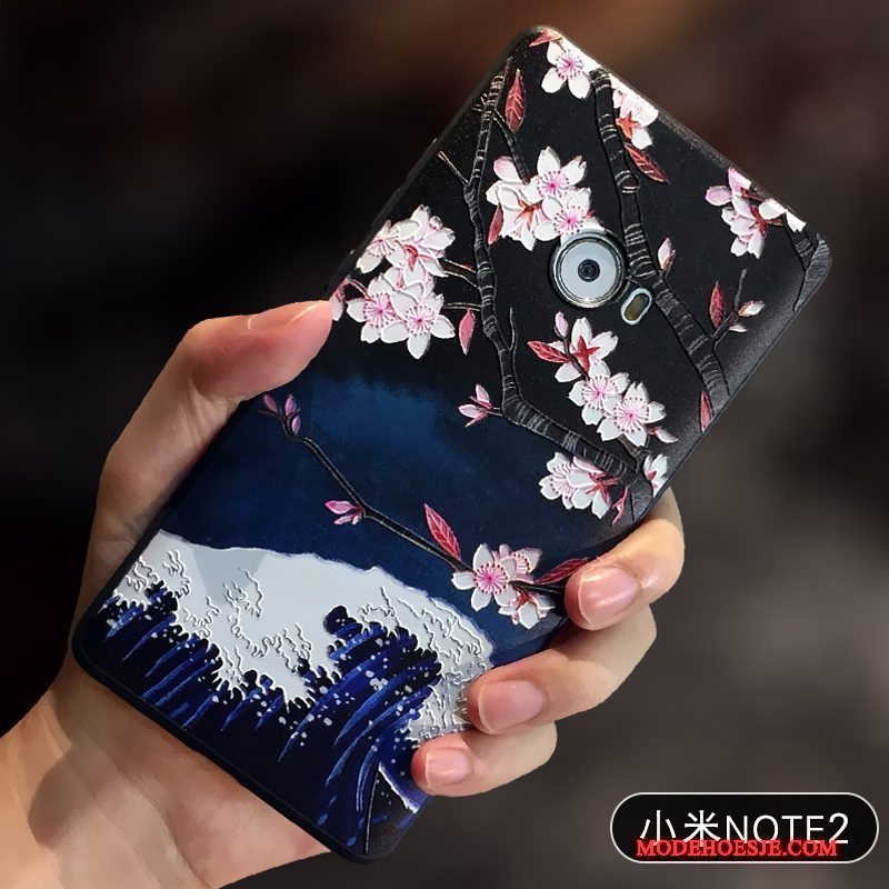 Hoesje Mi Note 2 Scheppend Trend Persoonlijk, Hoes Mi Note 2 Zakken Roze Anti-fall