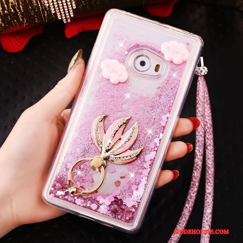 Hoesje Mi Note 2 Siliconen Mini Roze, Hoes Mi Note 2 Bescherming Telefoon