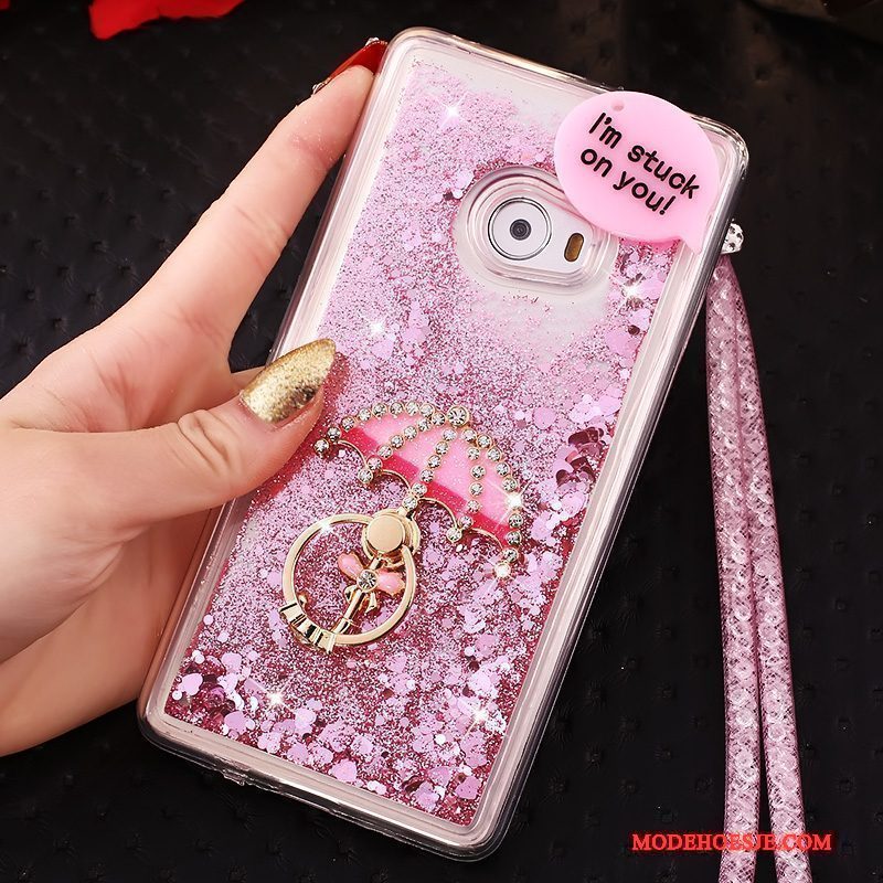 Hoesje Mi Note 2 Siliconen Mini Roze, Hoes Mi Note 2 Bescherming Telefoon