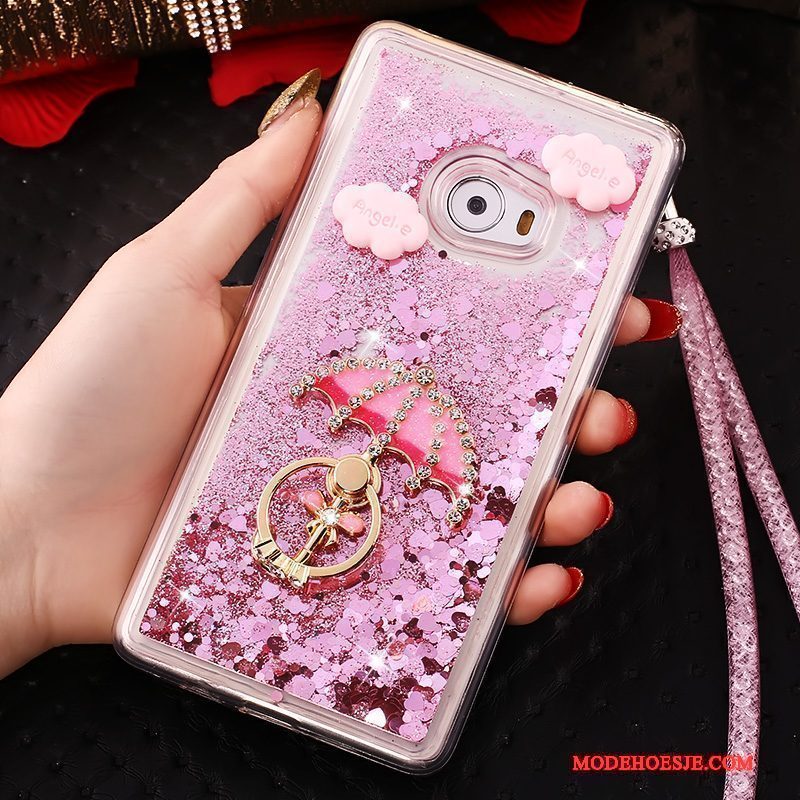 Hoesje Mi Note 2 Siliconen Mini Roze, Hoes Mi Note 2 Bescherming Telefoon