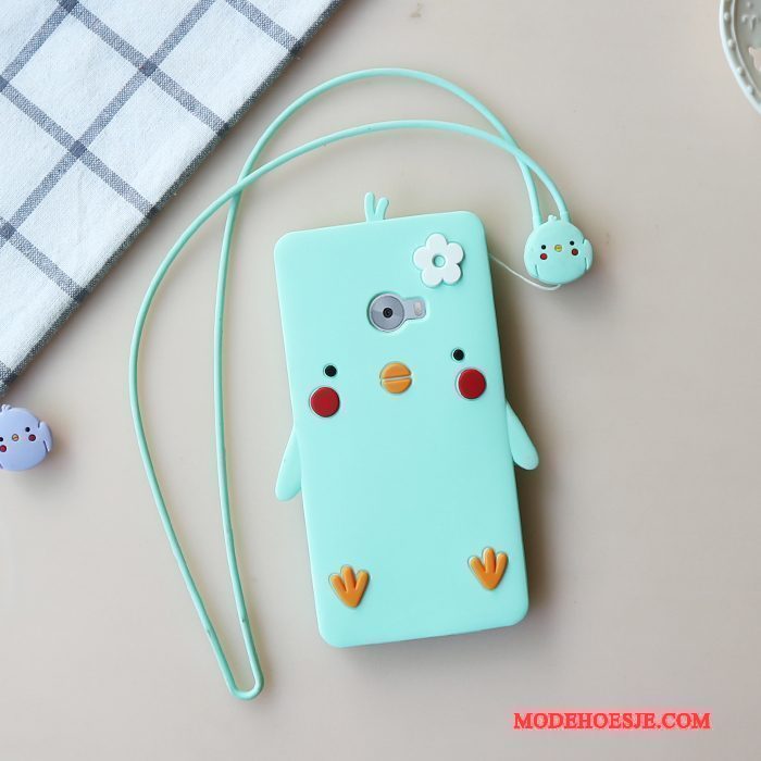 Hoesje Mi Note 2 Zacht Blauw Mooie, Hoes Mi Note 2 Spotprent Telefoon Mini