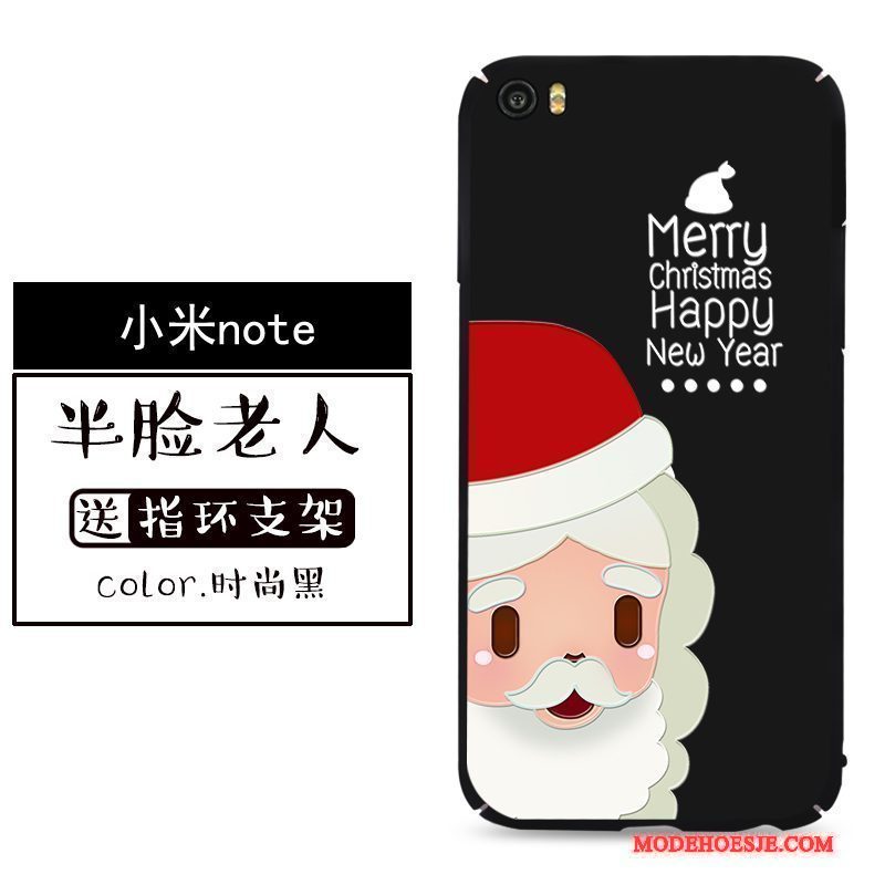 Hoesje Mi Note Zakken Hard Boom, Hoes Mi Note Kleur Anti-fall Kerstmis