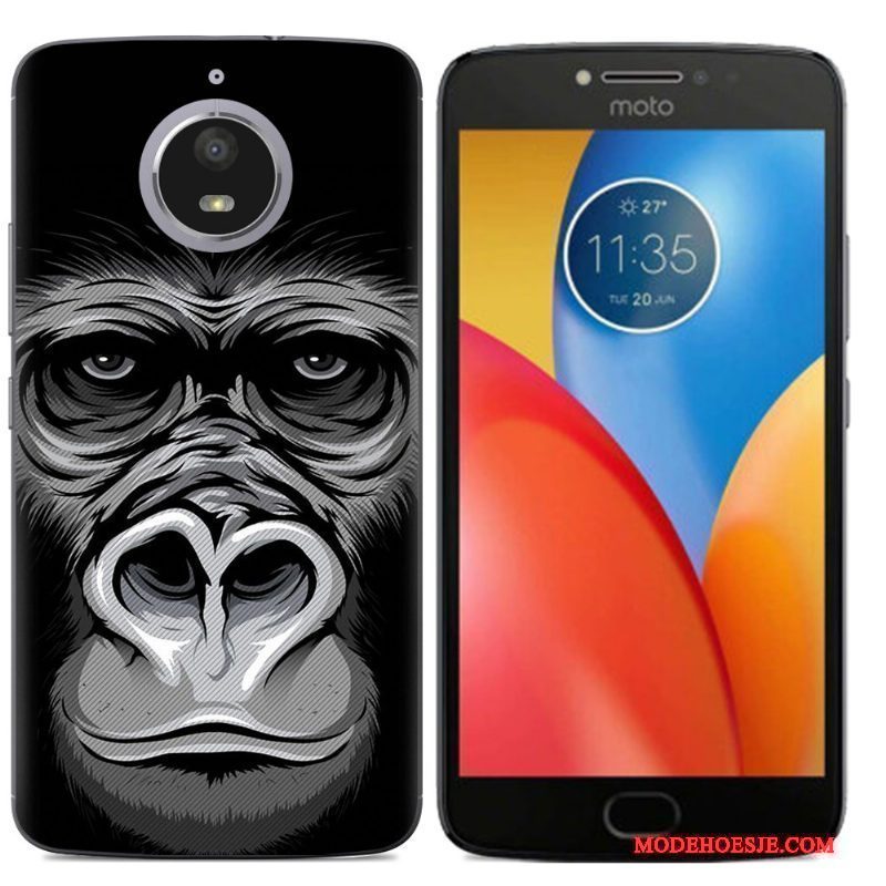 Hoesje Moto E4 Plus Kleur Patroontelefoon, Hoes Moto E4 Plus Ondersteuning Anti-fall