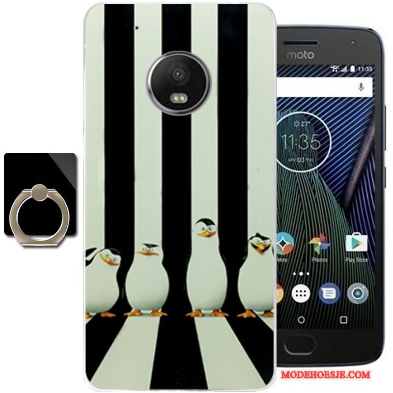 Hoesje Moto G5 Plus Zacht Trendtelefoon, Hoes Moto G5 Plus Zakken Vers