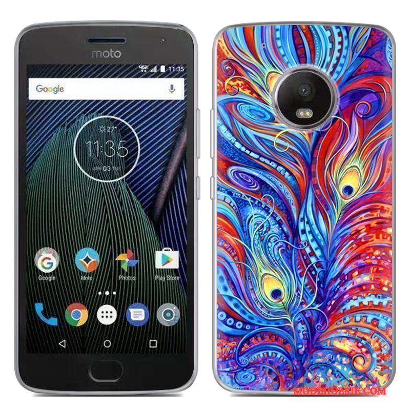 Hoesje Moto G5 Zacht Nieuw Zwart, Hoes Moto G5 Geschilderd Telefoon Hete Verkoop