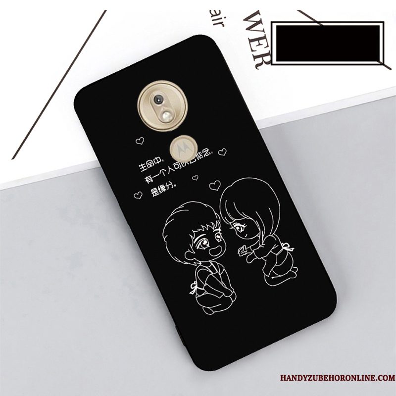 Hoesje Moto G7 Play Bescherming Rood Hanger, Hoes Moto G7 Play Telefoon