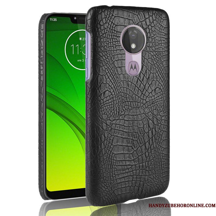 Hoesje Moto G7 Power Scheppend Wittelefoon, Hoes Moto G7 Power Bedrijf