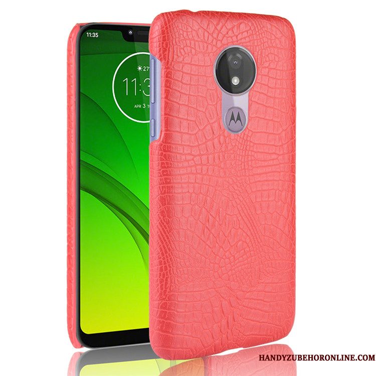 Hoesje Moto G7 Power Scheppend Wittelefoon, Hoes Moto G7 Power Bedrijf