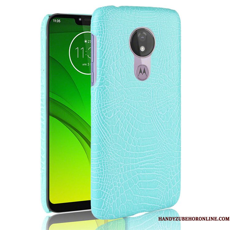 Hoesje Moto G7 Power Scheppend Wittelefoon, Hoes Moto G7 Power Bedrijf