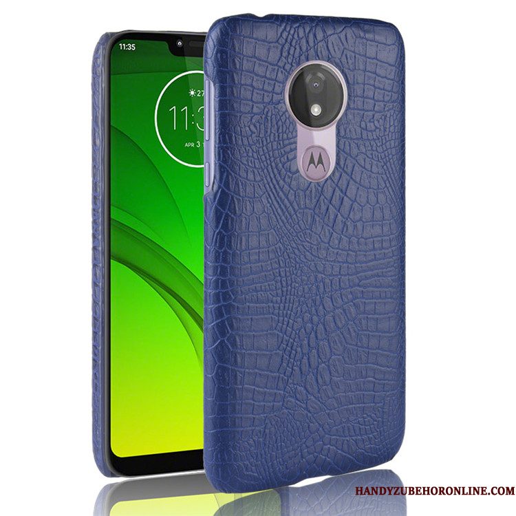 Hoesje Moto G7 Power Scheppend Wittelefoon, Hoes Moto G7 Power Bedrijf