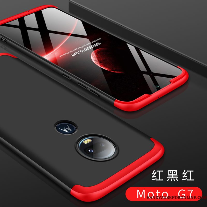 Hoesje Moto G7 Zakken Trend Roze, Hoes Moto G7 Scheppend Telefoon Nieuw