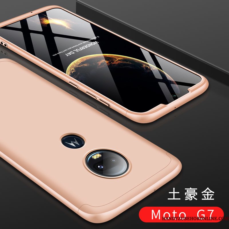 Hoesje Moto G7 Zakken Trend Roze, Hoes Moto G7 Scheppend Telefoon Nieuw