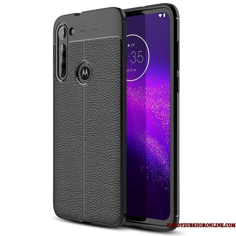 Hoesje Moto G8 Power Leer Patroontelefoon, Hoes Moto G8 Power Bescherming Rood