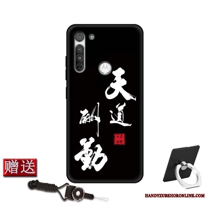 Hoesje Moto G8 Power Siliconen Mooie Rood, Hoes Moto G8 Power Bescherming Anti-fall Schrobben