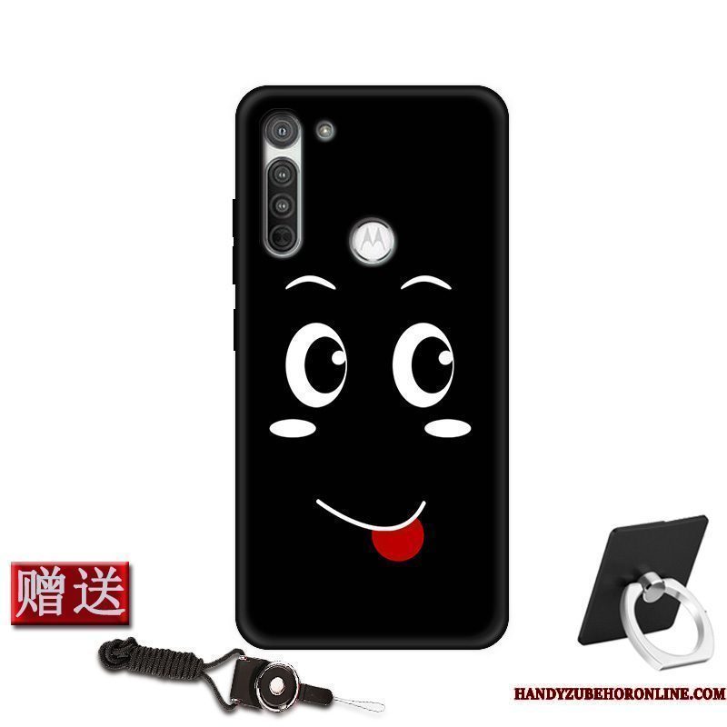 Hoesje Moto G8 Power Siliconen Mooie Rood, Hoes Moto G8 Power Bescherming Anti-fall Schrobben