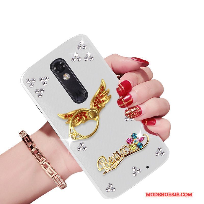 Hoesje Moto X Force Bescherming Telefoon Goud, Hoes Moto X Force