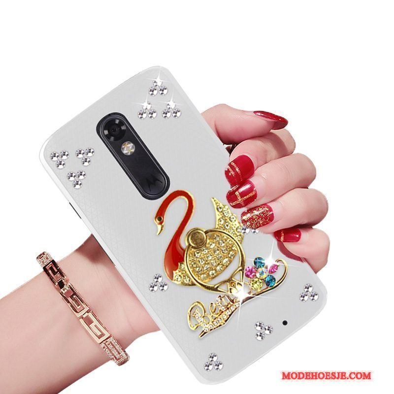 Hoesje Moto X Force Bescherming Telefoon Goud, Hoes Moto X Force