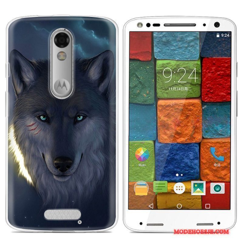 Hoesje Moto X Force Bescherming Telefoon, Hoes Moto X Force Geschilderd