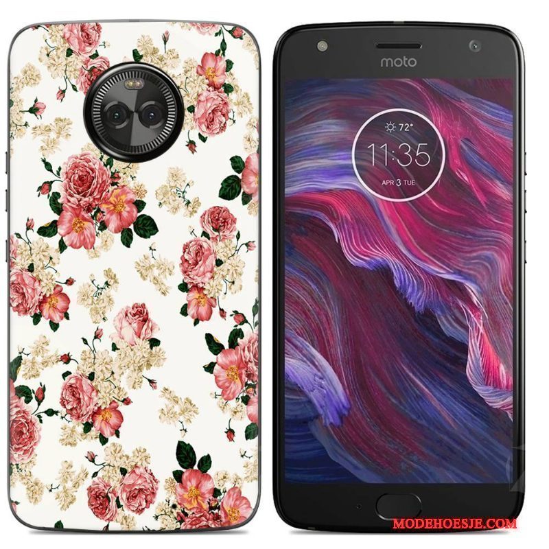 Hoesje Moto X4 Spotprent Telefoon, Hoes Moto X4 Zacht