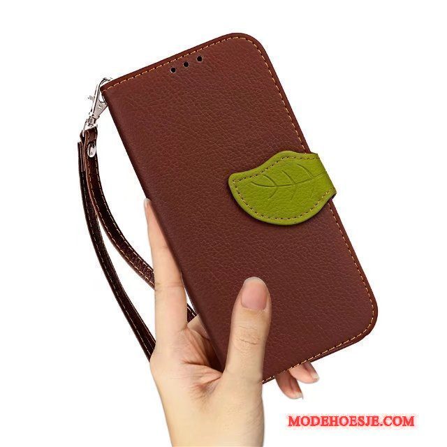 Hoesje Moto Z Play Bescherming Anti-fall Hanger, Hoes Moto Z Play Folio Bedrijftelefoon