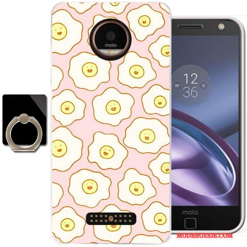 Hoesje Moto Z Zacht Roze, Hoes Moto Z Zakken